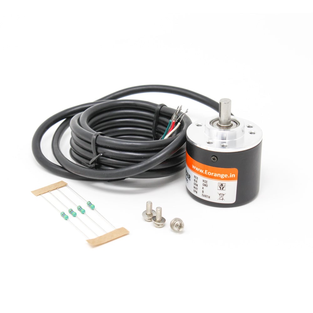 Orange 360 Ppr 2 Phase Incremental Optical Rotary Encoder Darkoct02 8406