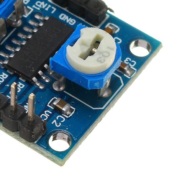 PAM8406 Digital Amplifier Module With Volume Control Potentiometer 5Wx2 Stereo - Image 3