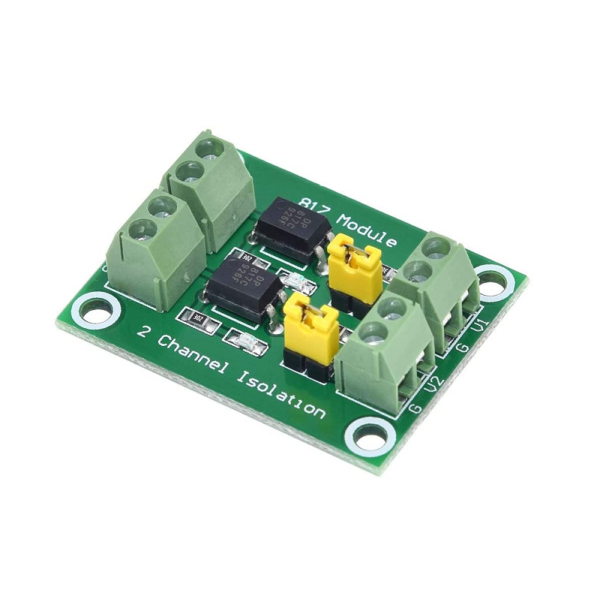 PC817 2 CH Optocoupler Isolation Module - Image 3
