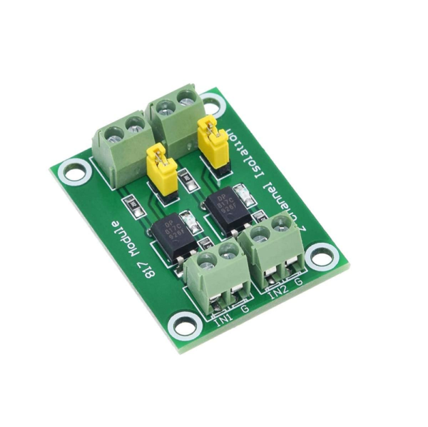 PC817 2 CH Optocoupler Isolation Module - Image 4