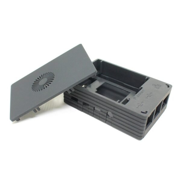 Raspberry 4B Black Injection Molding Premium Case Supporting 3007 Fans - Image 2