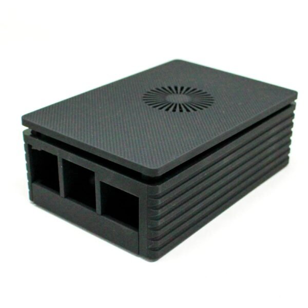 Raspberry 4B Black Injection Molding Premium Case Supporting 3007 Fans