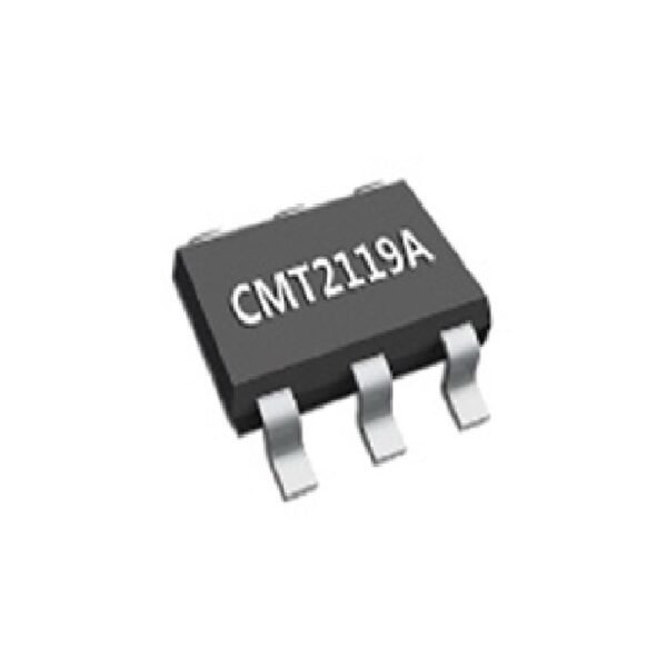 Transmitter chipset CMT2119AW-ESR.