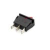 Rocker switch 16A 250V SPDT 3PIN Red led - Image 2