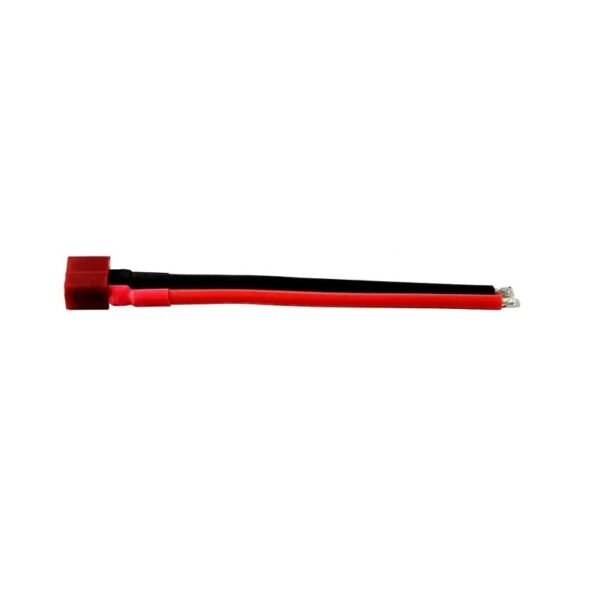 SafeConnect Nylon T-connector Female Pigtail with 14AWG Silicon Wire 10cm - Image 2