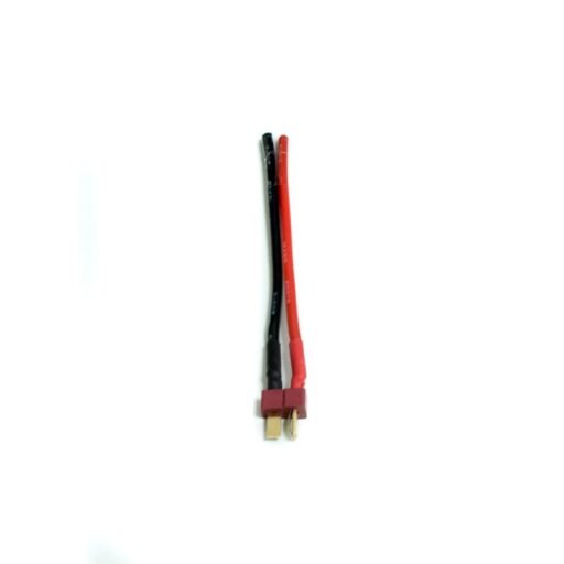 SafeConnect Nylon T-connector Male Pigtail with 14AWG Silicon Wire 10cm ...