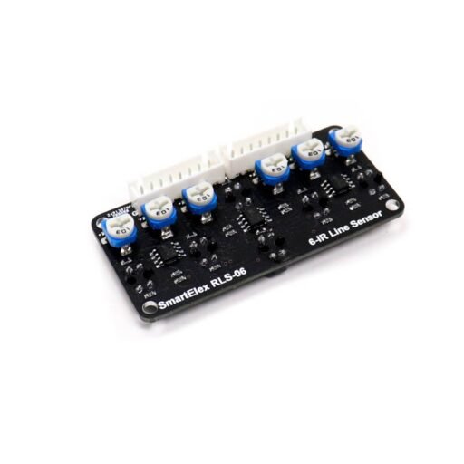 SmartElex RLS06 Analog & Digital Line Sensor Array DarkOct02