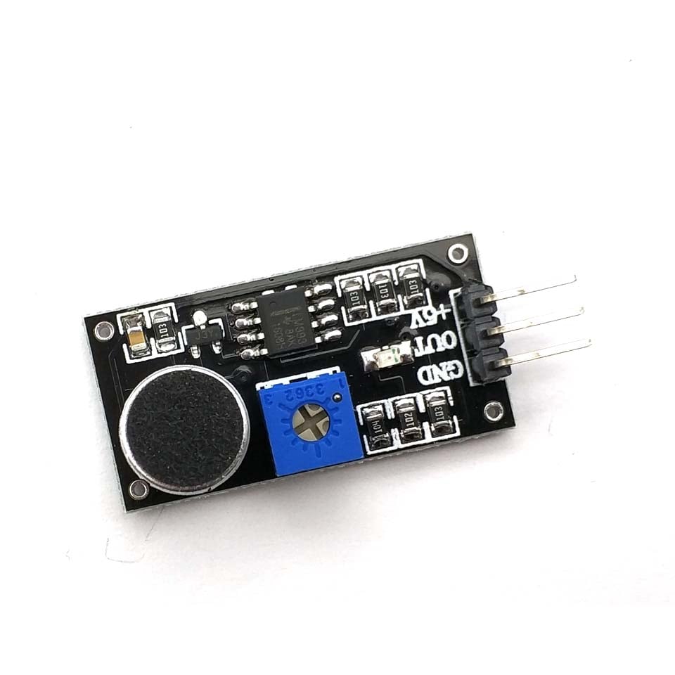 Lm393 Sound Detection Sensor Module Black Robotools 3850