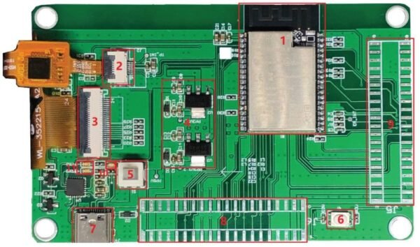 ESP32 Development board WT32-SC01 - Image 2