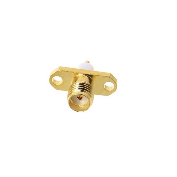 SMA (F) jack Straight Panel Mount 2 Hole