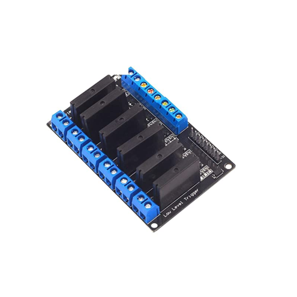 6 Channel 24V Relay Module Solid State Low Level SSR DC Control 250V 2A with Resistive - Image 3