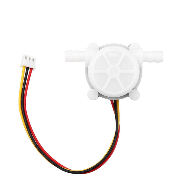 Water Flow Sensor (Sea) YFS401 Flowmeter 0.3-6L/min3.5mm White - Image 3