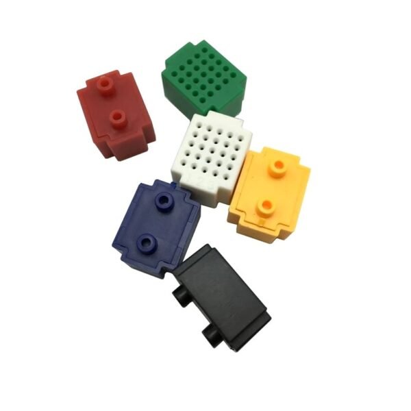 XF-25 Ultra Mini Breadboard Red- 2PCS - Image 4