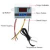 XH-W3001 AC 220V 1500W Digital Microcomputer Thermostat Switch - Image 3