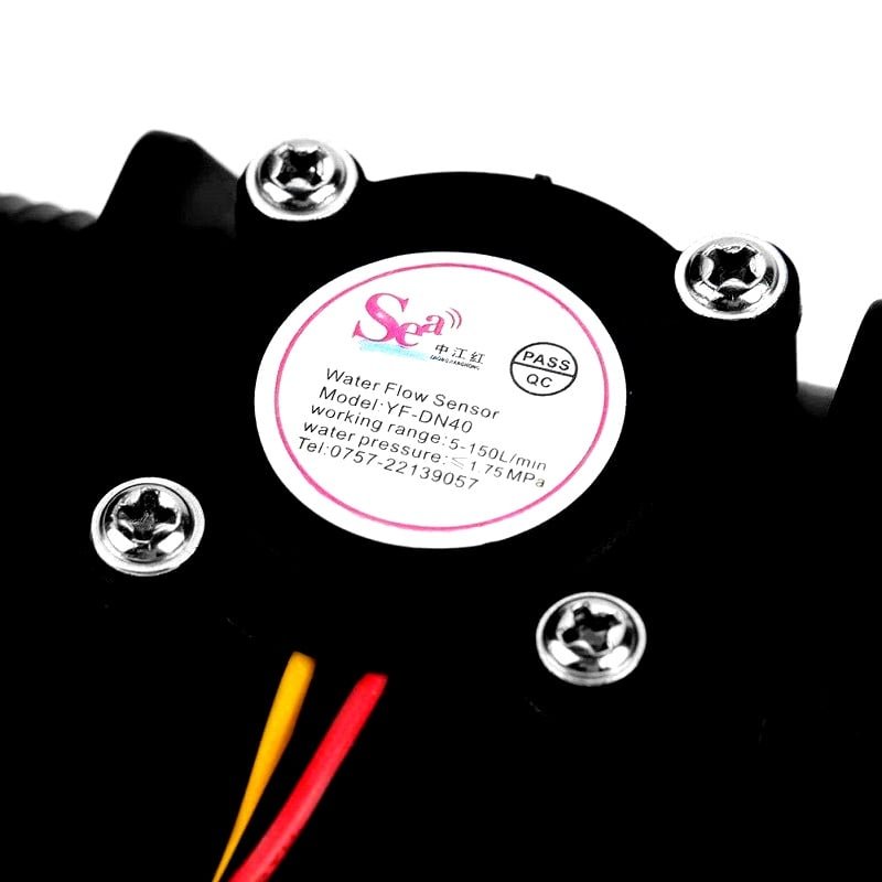 YFDN40 Water Flow Sensor Flowmeter G11/2 5- 150L/Min - Image 2