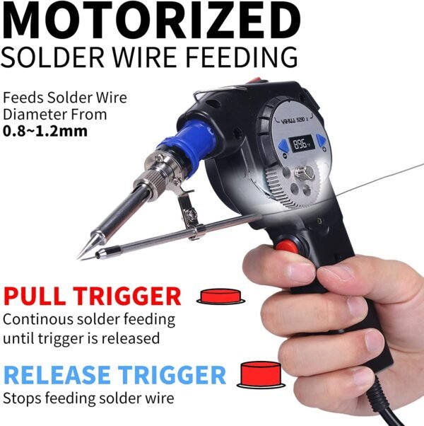 YIHUA 929D-II Automatically Solder Wire Feeding Soldering Iron - Image 3