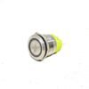 Green 22 mm 12V-24 V LATCHING Metal Switch
