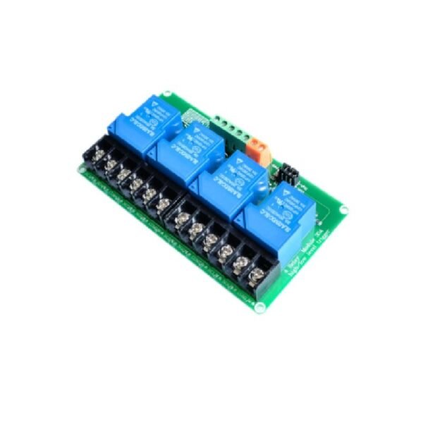 4 Channel Relay Module, 30A with Optocoupler, Isolation 5V Supports, High and Low Triger - Image 2