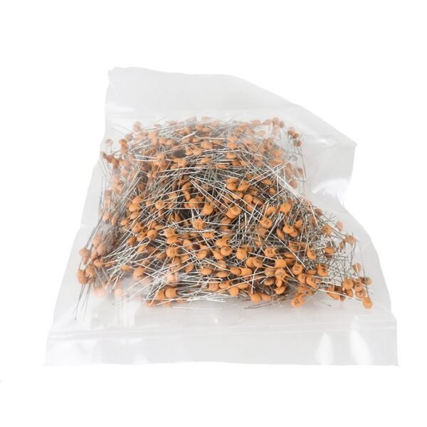 0.001uF 50V -102 Ceramic Capacitor – DIP -(pack of 50) - Image 2