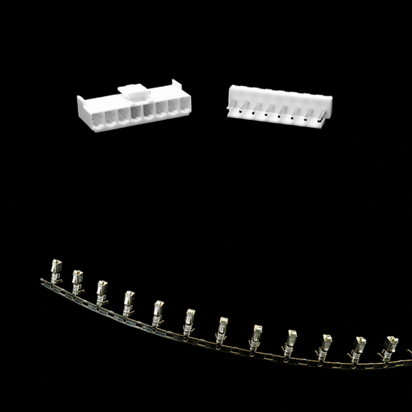 8 Pins 3.96mm JST-VH Connector With Housing (Pack of 5)