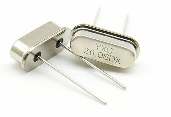 YXC – HC-49US 26MHZ 20PF 20PPM 2Pin DIP Through-Hole Crystal