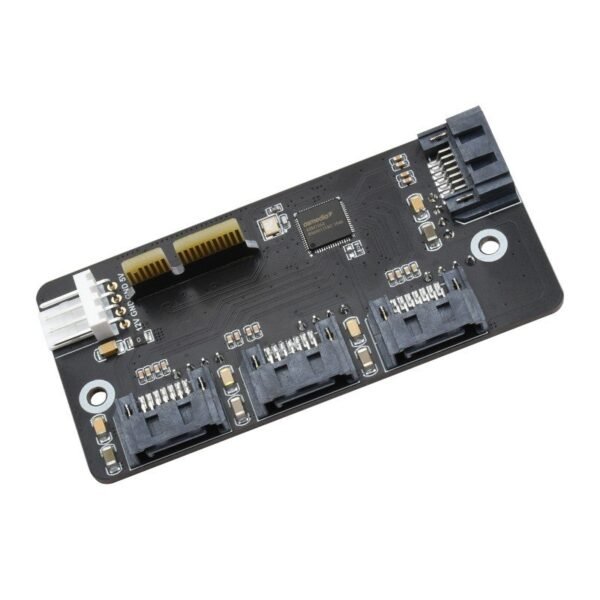 Waveshare PCIe TO 4-Ch SATA 3.0 Expander, 6Gpbs High-speed SATA Interface
