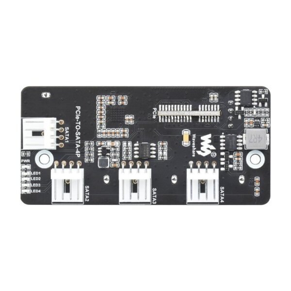 Waveshare PCIe TO 4-Ch SATA 3.0 Expander, 6Gpbs High-speed SATA Interface - Image 3
