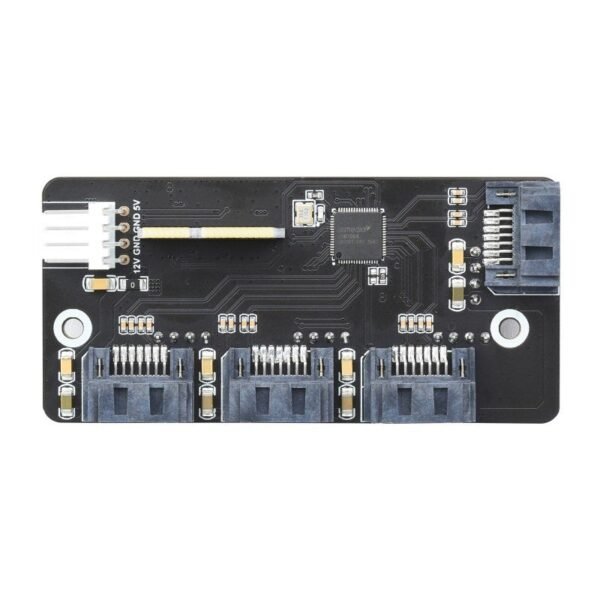 Waveshare PCIe TO 4-Ch SATA 3.0 Expander, 6Gpbs High-speed SATA Interface - Image 2