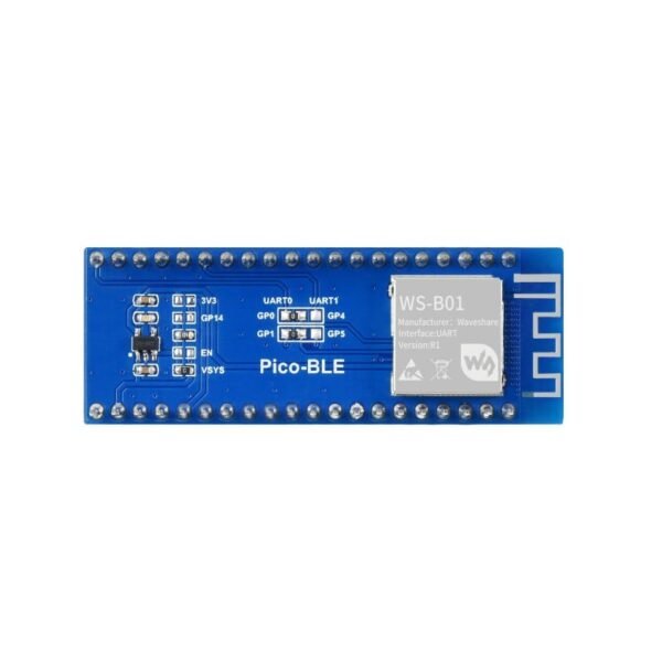 Waveshare Dual-Mode Bluetooth Module for Raspberry Pi Pico, SPP / BLE, Bluetooth 5.1 - Image 3