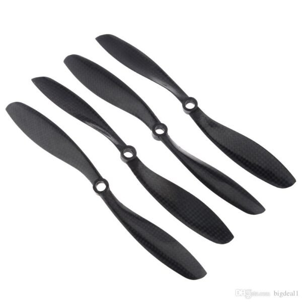 8045(80×4.5) SF Propellers Black 2CW+2CCW-2pair - Image 3