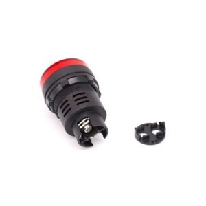 White AC/DC24V 16mm AD16-16E LED Power Pilot Signal Indicator Lamp