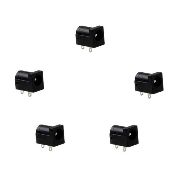 DC-005 5.5×2.1mm Female DC Power Jack Supply Socket -5Pcs.