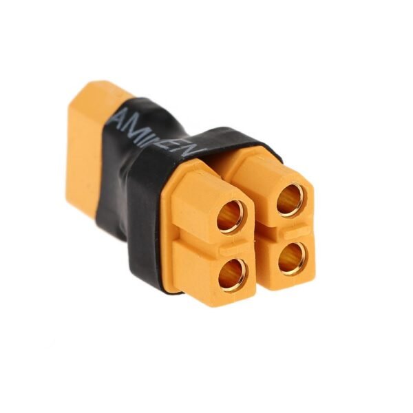 XT60 Parallel Adaptor (1Male to 2Female) Connection Plug - Image 2