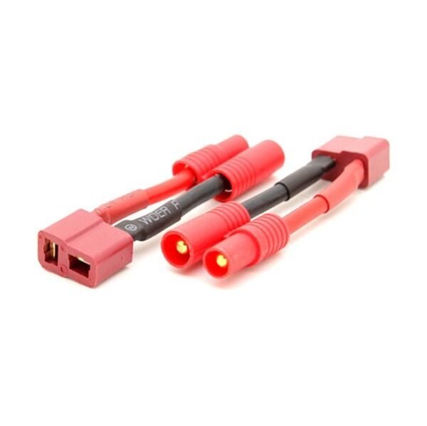 SafeConnect HXT 4mm to T-Connector Female Battery Adapter - Image 3
