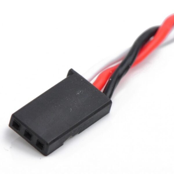 SafeConnect Twisted 15CM 22AWG Servo Lead Extension (Futaba) Cable with Self-locking Hook - Image 3