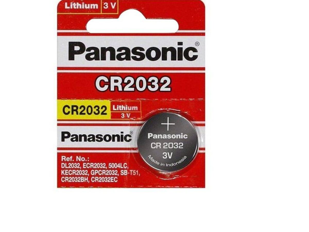 225Mah Panasonic CR2032 3v Lithium Battery, Operating Temperature